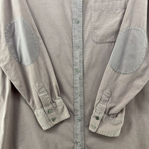 Soft Surroundings Top XL Lavender Button Up Corduroy Embroidered Western Angel - Picture 7 of 15